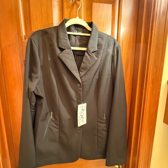 Piper (SmartPak), Women's Hunt Show Coat in black (Size 16) - Picture 2 of 4